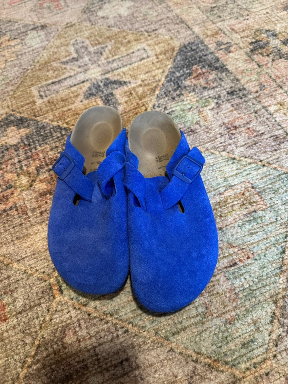 Birkenstock Bostons - soft foot bed
